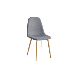 Silla Gardenia Gris Roble