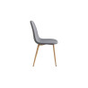 Silla Gardenia Gris Roble