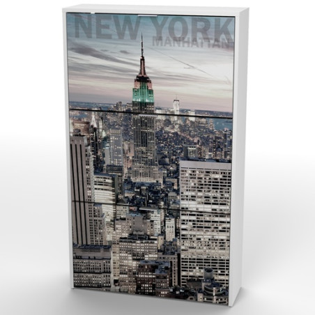 ZAPATERO 3 TRAMPONES BLANCO/MANHATTAN.