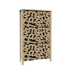 ZAPATERO WITA 3 TRAMPONES ASERRADO LETRAS