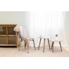 CONJUNTO  2 MESAS HEXAGONAL COBRE
