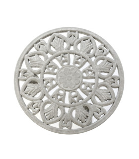 MESA GRABADOS PEQUEÑA GRIS