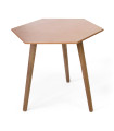 MESA HEXAGONAL GRANDE COLOR COBRE