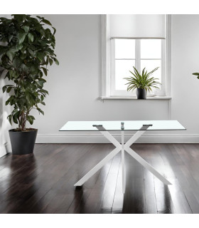 MESA STACY 2 BLANCO 1400x800x750mm