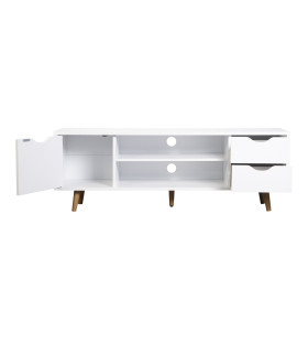 MESA TV FIANO BLANCA 140