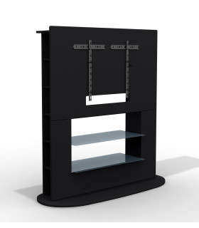 MESA TV MURAL NAIRE 1350x1429x525mm