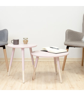 MESA VENTO ALTA ROSA PASTEL