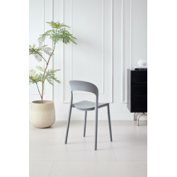 PACK 4 SILLAS PRINCETON GRIS