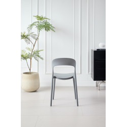 PACK 4 SILLAS PRINCETON GRIS