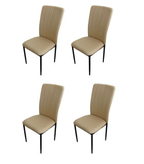 PACK 4 SILLAS TRENTON BEIGE ARENA