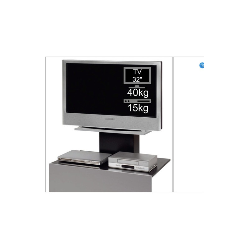 SOPORTE GIRATORIO CRISTAL NEGRO PARA MONITORES. (copia)