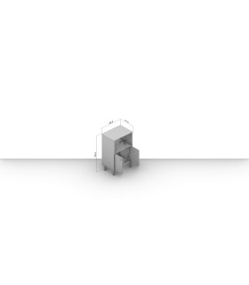 ARMARIO MICROONDAS GRIS BAKERY2